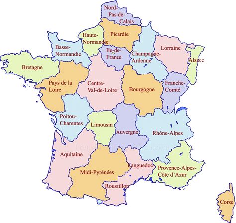 Largest Most Detailed Map of France and The Flag – Travel Around The ...