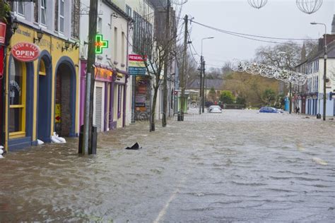 Midleton Co.Cork Flooded editorial photo. Image of street - 64384766