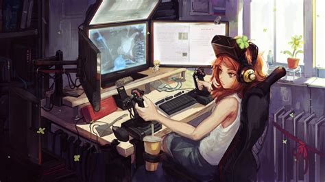 Awesome Gamer Girl Wallpapers - Top Free Awesome Gamer Girl Backgrounds ...