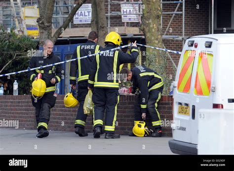 Explosion at Croydon Police Station Stock Photo - Alamy