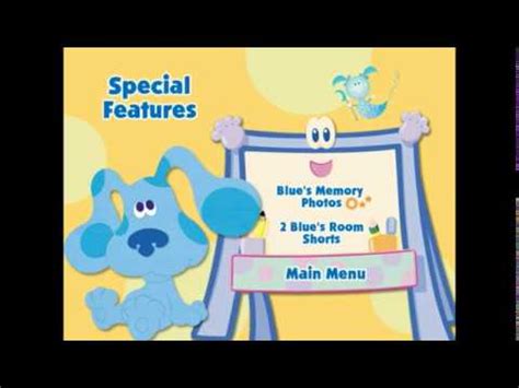 Blues Clues Blue’s Biggest Stories Dvd menu Walkthrough - VidoEmo ...