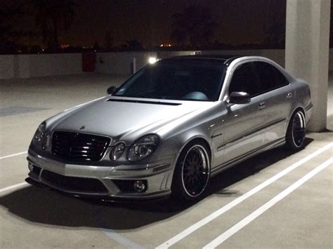 2006 Mercedes-Benz W211 E55 AMG Silver | BENZTUNING