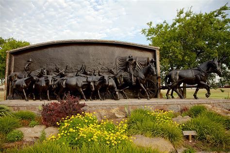 Chisholm Trail Monument Photograph by Toni Hopper - Fine Art America