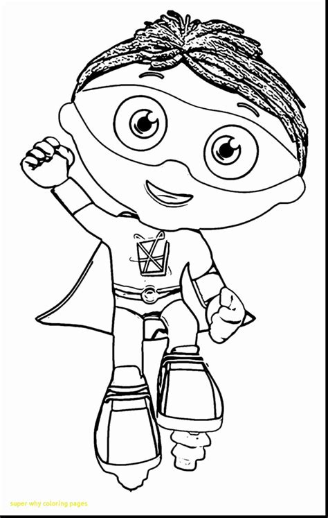 Super Why Coloring Pages at GetDrawings | Free download