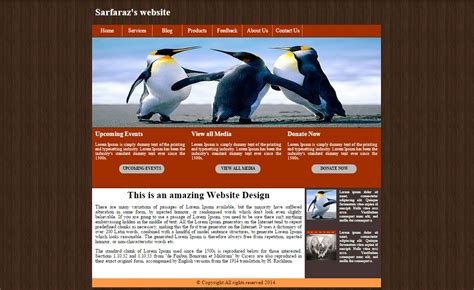 Website Template in HTML and CSS | Free source code, tutorials and articles