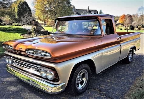 1960 Blue Chevy Truck