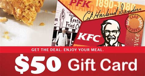 Receive a $50 KFC® Gift Card! : r/kfc