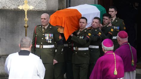 John Bruton funeral: Irish leaders pay respects as former taoiseach is ...