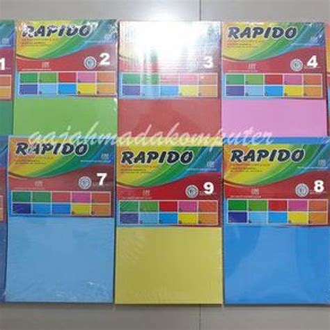 Kertas Buffalo Warna