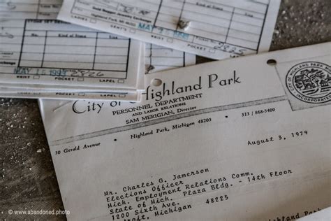 Highland Park Police Department – Abandoned.Photo