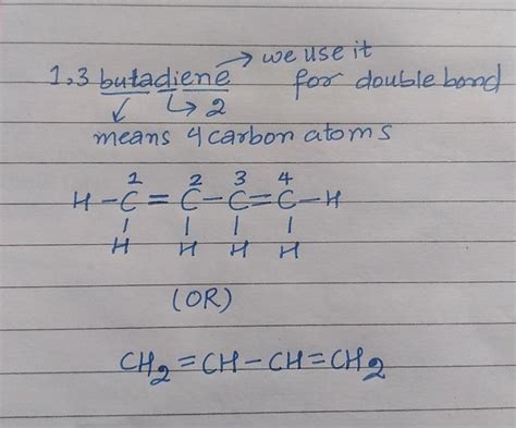 1 3 butadiene structure - Brainly.in