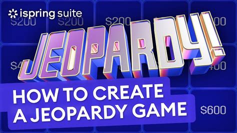 How to Make a Jeopardy Game in PowerPoint - YouTube