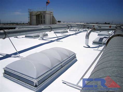 Pros and Cons of Flat Commercial Roof Skylights | Central Roofing Company