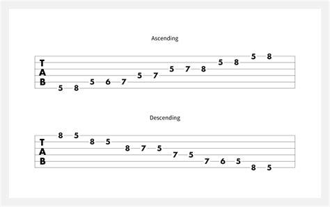 How to Play a Pentatonic Blues Scale on Bass Guitar - Laura Fadde1942