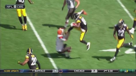 Antonio Brown Kicks A Punter In The Face, In Extreme Slow Motion