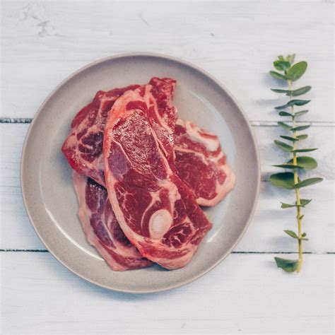 Grass Fed Lamb Chops (Forequarter) - 2 pieces (approx 350g) – Dirty ...