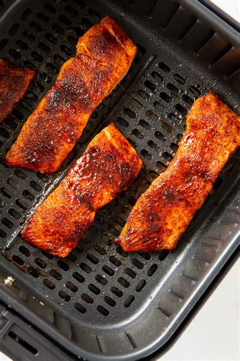 The BEST Air Fryer Salmon - So EASY! - Kristine's Kitchen