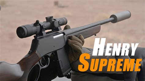 New Henry Supreme - 300blk / 5.56mm Lever-Action Rifle! - YouTube