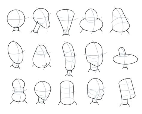 How To Draw Cartoon Heads