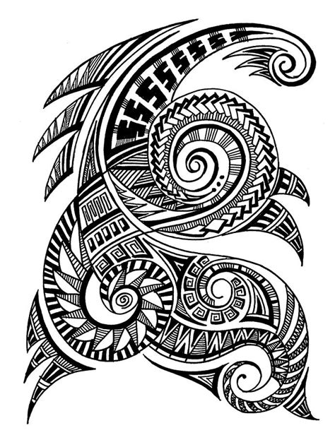 Maori Art Drawing by Art 'n' Soul - Fine Art America