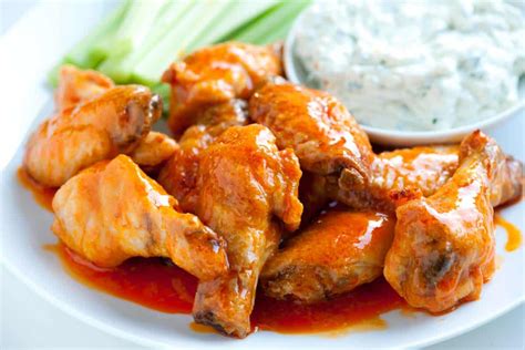 Crispy Baked Buffalo Hot Wings Recipe