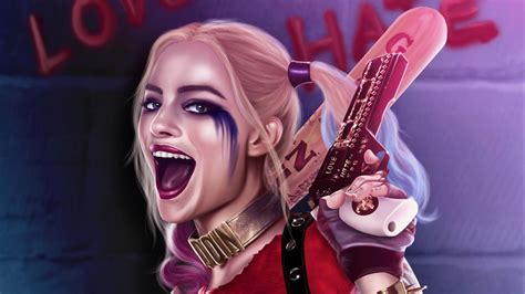 2048x1152 Harley Quinn Artwork 3 2048x1152 Resolution HD 4k Wallpapers ...