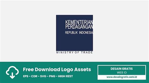 Logo Kementerian Perdagangan (Kemendag) Format Vector CDR AI EPS SVG ...