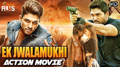 Allu Arjun Ek Jwalamukhi Hindi Dubbed Action Movie | Allu Arjun Dhamaka ...