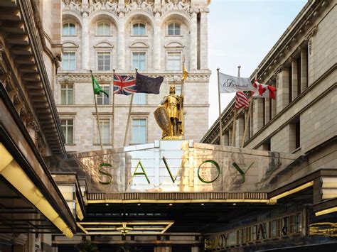 Savoy Hotel London Map