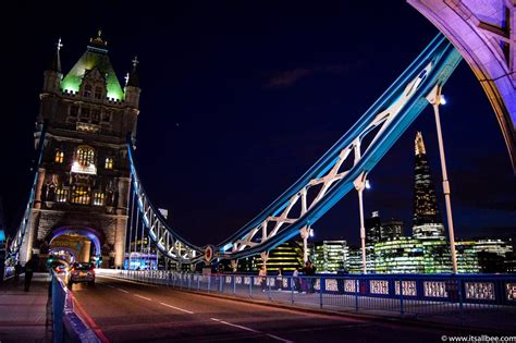 London Tower Bridge At Night | ItsAllBee | Solo Travel & Adventure Tips