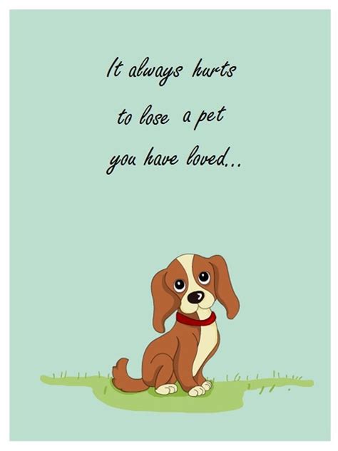 9 Free, Printable Sympathy Cards for Any Loss | Dog sympathy card, Pet ...