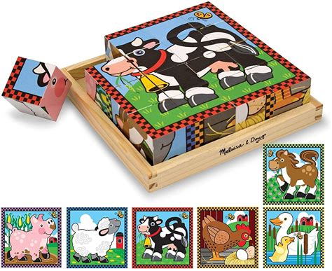 Buy Melissa & Doug - Farm Cube Puzzle - 16pc