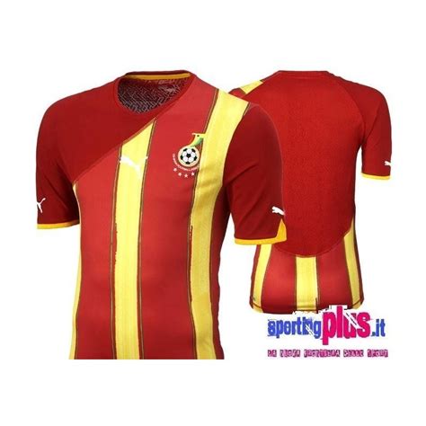 Ghana National Soccer Jersey away 10/11 by Puma - SportingPlus ...