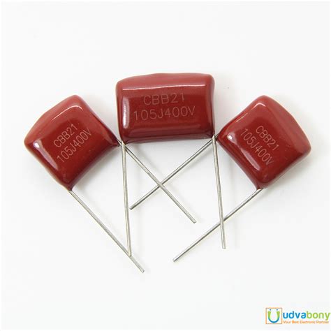 Metallized 105k 400V Polypropylene Capacitor Mylar 1000nF Polyester ...