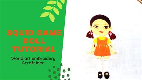 Squid game doll tutorial/how to draw squid game | Doll tutorial ...