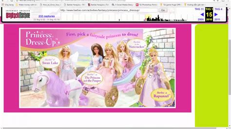 Barbie Games Princess Dress Up and Makeup Game - YouTube