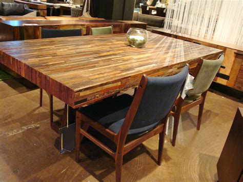 Rustic Natural Reclaimed Mixed Wood Dining Table 84" | eBay | Rustic ...