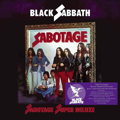 Black Sabbath / Sabotage super deluxe edition box sets – SuperDeluxeEdition