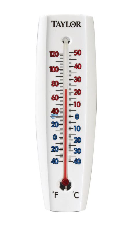 Taylor Indoor/Outdoor Thermometer, Fahrenheit/Celsius