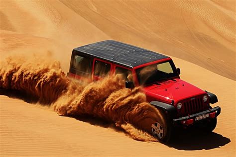 4x4-Jeep Self Driving Desert Safari with sand-Boarding 2024 - Dubai