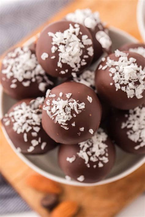 Chocolate Coconut Balls (No-Bake Recipe) - Princess Pinky Girl