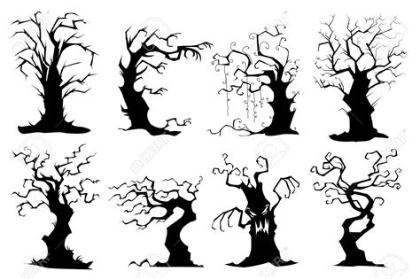 Scary Tree Drawing at GetDrawings | Free download