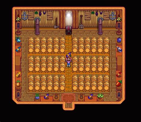 Cellar Shed - Stardew Valley Design | Vallée