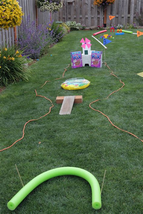 Outdoor Fun: Backyard Mini Golf Course · Kix Cereal