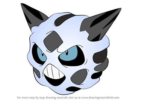 Learn How to Draw Glalie from Pokemon (Pokemon) Step by Step : Drawing ...