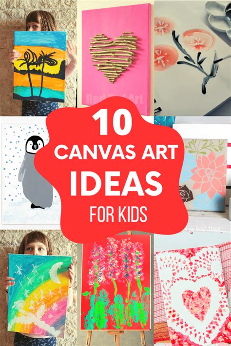 Easy Canvas Painting For Kids