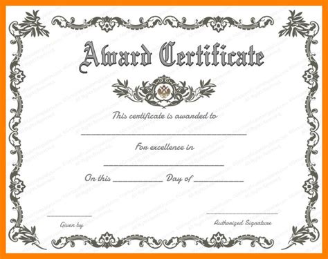 Fancy Certificate Template Fancy Certificate Template fancy… | Free ...