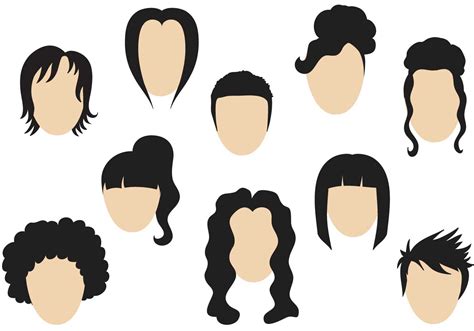 Hairstyle Cartoon Images : Hair Cartoon Clipart Style Hairstyle Clip ...