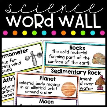 Science Word Wall by Ashleigh | Teachers Pay Teachers