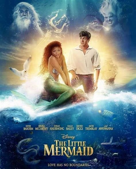 In the poster for the upcoming remake of The Little Mermaid, Eric looks ...